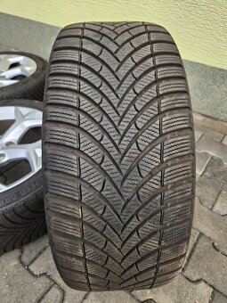 5x112 17 7,5J ET46 orig.Alu kola Seat vč. zim.pneu 7-8mm - 8