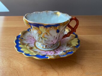 Sběratel nabízí staré porcelánové šálky s podšálky - 8