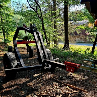 Vyvážečka  dřeva kulatiny s navijakem - 8