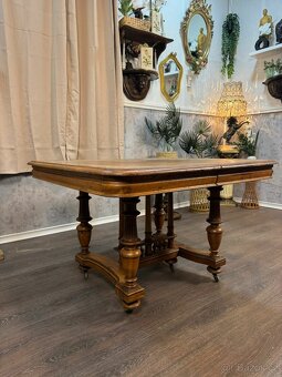 Starožitný jídelní stůl - 8