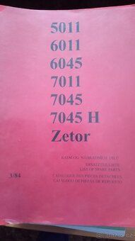 Katalogy a dílenské příručky Zetor a nakladače UNHZ. - 8