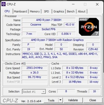 Herní notebook ASUS TUF Gaming A15 RTX 3070 - 8