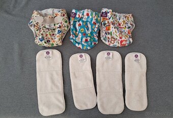 Sada látkových plen - cca 7 - 18kg - 8