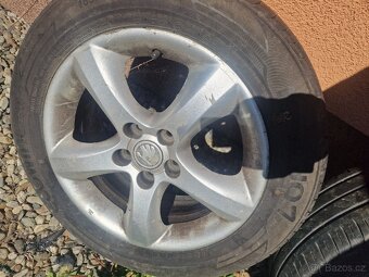 Originální kola Škoda Fabia II 15 pneu 185/60/r15 letní - 8