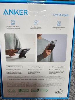 Bezdrátová, drátová Powerbanka Anker 633 MagGo Power Bank (1 - 8