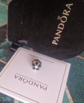 Pandora klip Mystic flower jako nový se zirkonem - 8
