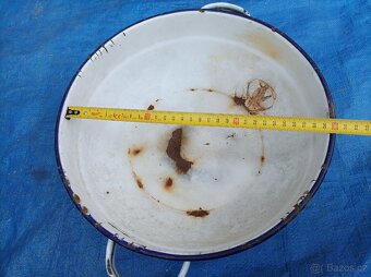 Smaltovaná mísa, průměr 30 cm - 8