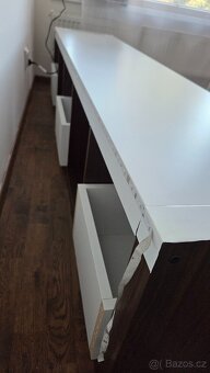 Policový díl/regál Kallax Ikea se 3 šuplíky - 8