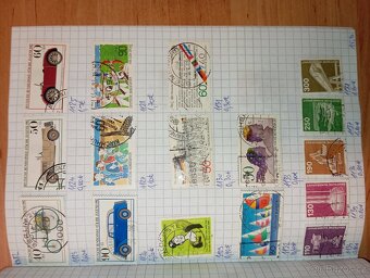 Německé poštovní známky 1972-1984 zošit - 8