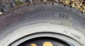 Nové plechové disky 7Jx16 5x108 ET46 Continental 215/65 R16 - 8