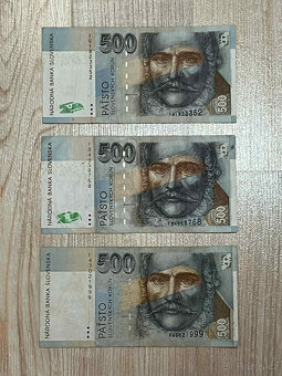 Slovenské bankovky/koruny pred eurom - 8