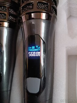 4x bezdrát dobijecí mikrofony + přijimač - 8