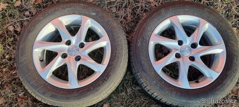 Alu kola Originál Peugeot Azote 4x108 6x15 ET23 185/65r15 - 8