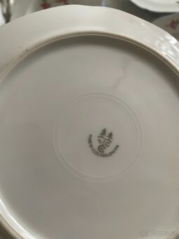 Porcelánový set talířů H&C - Československo - 8