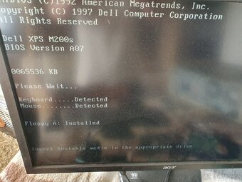 Funkční dell xps m200s s pentium 1 (233mhz) - 8