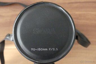 Zoom Sigma 70-150/ f 3,5, macro, závit M42, špičkový stav - 8