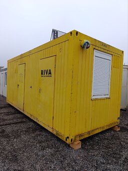 Stavební buňka, kancelářský kontejner RIVA 6m - 8