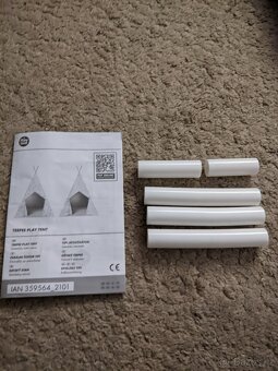 Dětské  bavlněné teepee  s podlážkou, výška 162cm - 8