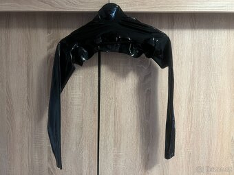 Latexový set oblečení - černý (LatexVogue) - 8