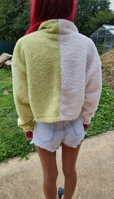 Nový crop top kabátek M - 8