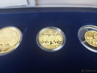 Sada zlatých medailí 1, 2, 5 a 10 dukát – 1997 (PROOF) - 8