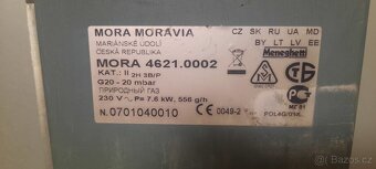 Plynová deska Mora - 8