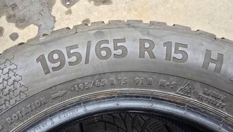 Zimní pneu 195/65/15 Continental - 8