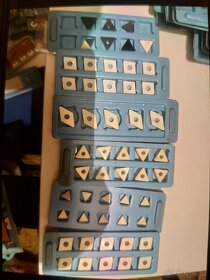 Vyměnitelné inserty (vlozky) soustruh DIAS - 8