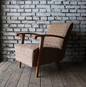 Prvorepubliková křesla / art deco / halabala - 8