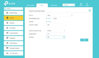 ADSL & VDSL Modem & Router TP-Link Archer VR600v - 8