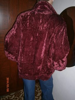 Dvě sametové retro bundy - 8