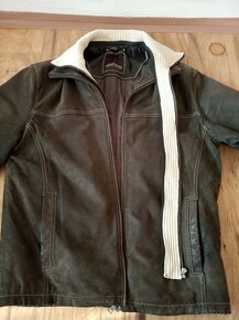 Kožená bunda velikost M - 8