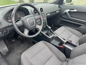 Audi a3 cabrio 1.6mpi 75kw,r.v.2009, naj 131tis. Km, servisn - 8