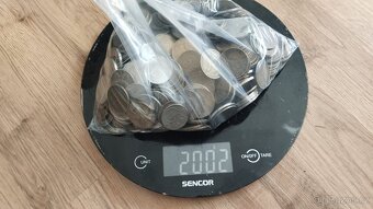 2kg československé mince - konvolut 445ks minci do sbírky - 8