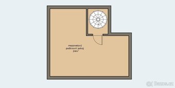 Mezonetový byt v cihlovém domě 3+kk, 75m² v centru  Kralup n - 8