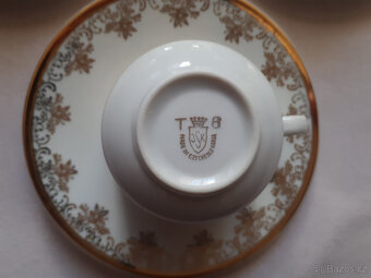 Sada šesti hrnečků s podšálky - 8