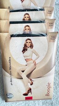 Dámské barevné punčocháče 40D vel. 5XXL - 8
