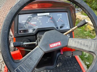 malotraktor KUBOTA X 24 SATURN s rotavátorem - 8