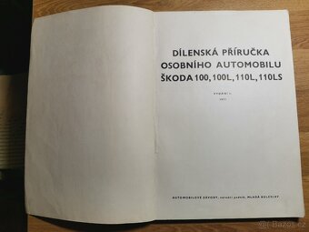 B30 Dílenská příručka Škoda 100, 100L, 110L, 110LS - 8