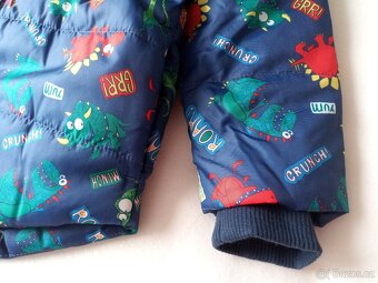 Nová podzimní Dino bunda, 98/104 - 8