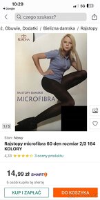 Dámské mix silonky barevné, 20D a 60D vel. L - 8