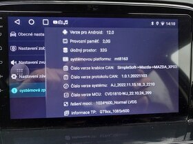 Android 12 Smart rádio navigace Mazda CX5 Bose GPS - 8