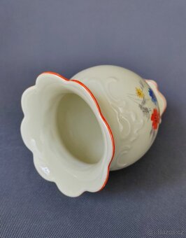 Krásná porcelánová váza Schumann Bavaria (ručně malovaná) - 8