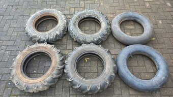 Prodám 4 ks pneu Barum 6.50x16 terénní šípová duše - 8