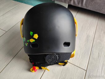 Dětská helma lyžařská + bryle - 8