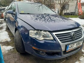 VW Passat b6 1.9tdi BLS na nahradni dily barva modrá LA5E - 8
