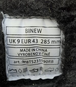 Pánské ( unisex ) zimní kotníkové boty zn. Willard Binew - 8