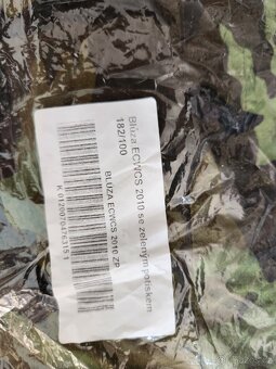 vz.95 ačr goretex ecwsc vojenský taktický maskáče - 8
