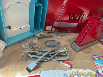 Nintendo Wii Červená limitovaná edice 25 Anniversary Mario - 8