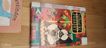 Retro dětské knížky komplet 4ks - 8